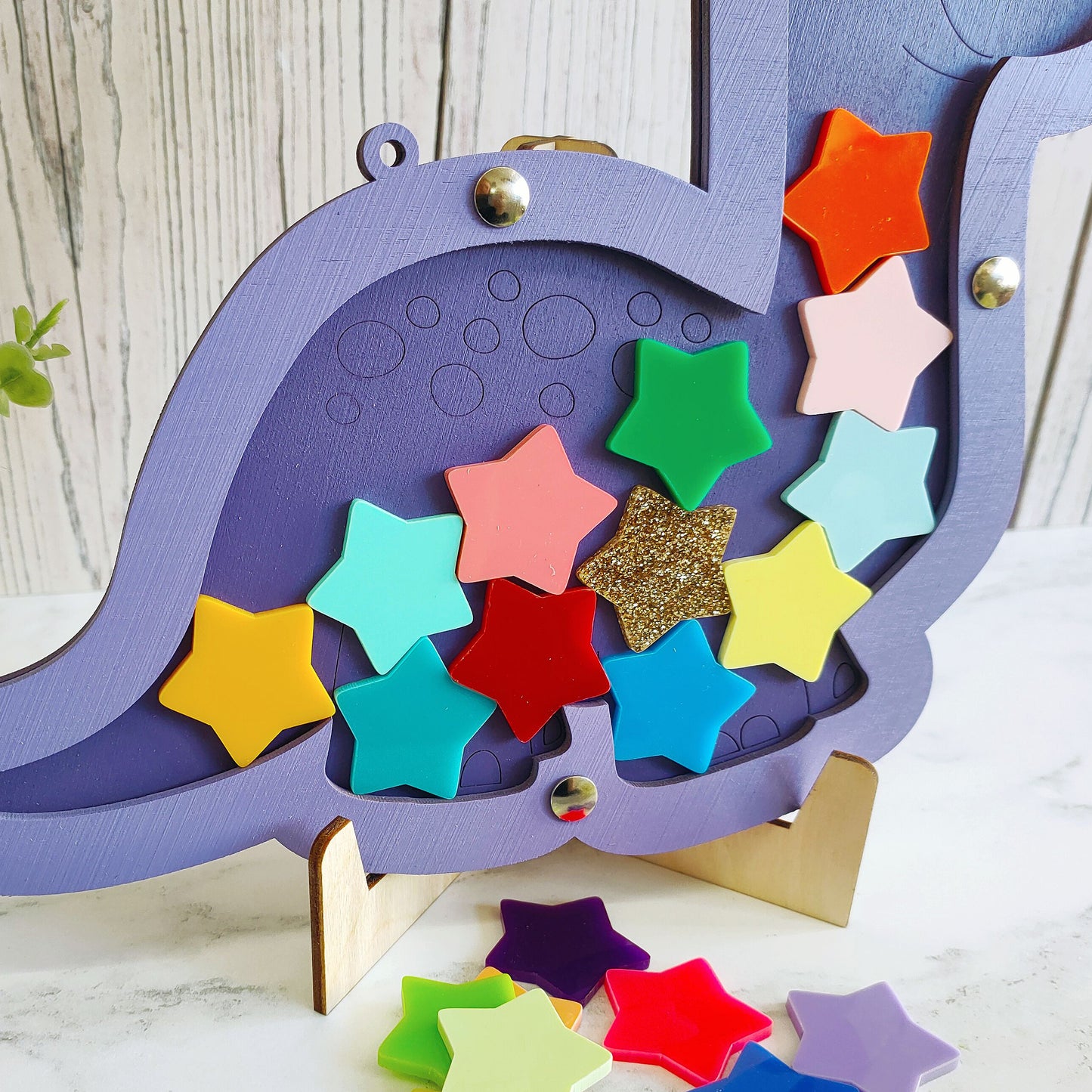 Purple Dinosaur Reward Jar