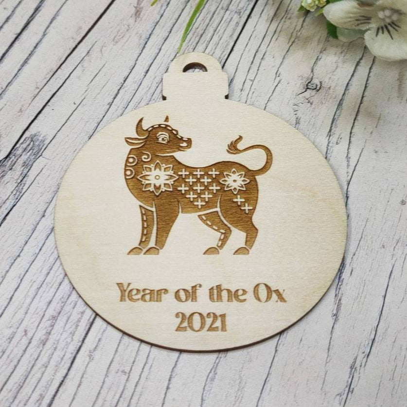 Chinese New Year Wooden Decoration