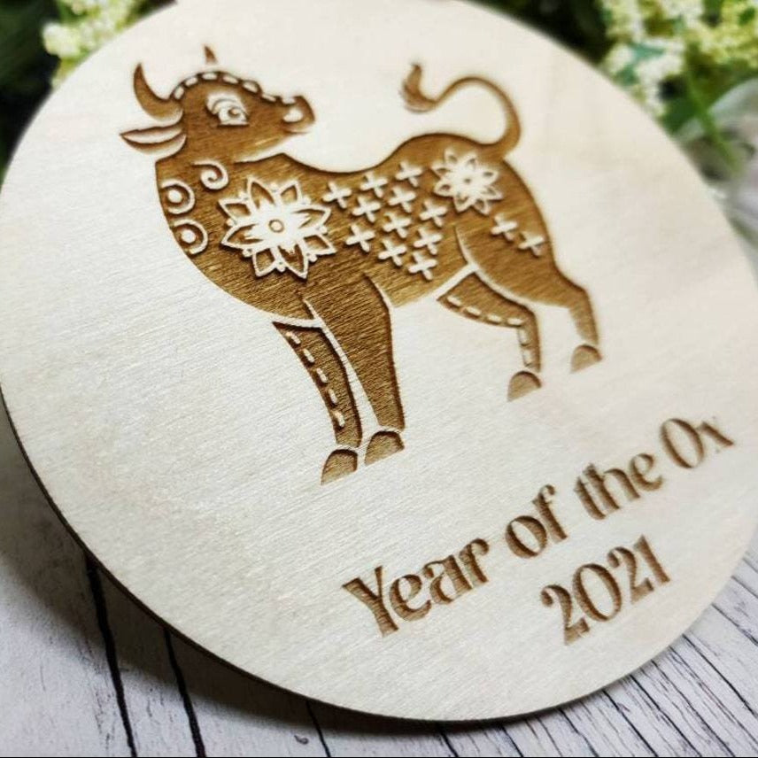Chinese New Year Wooden Decoration