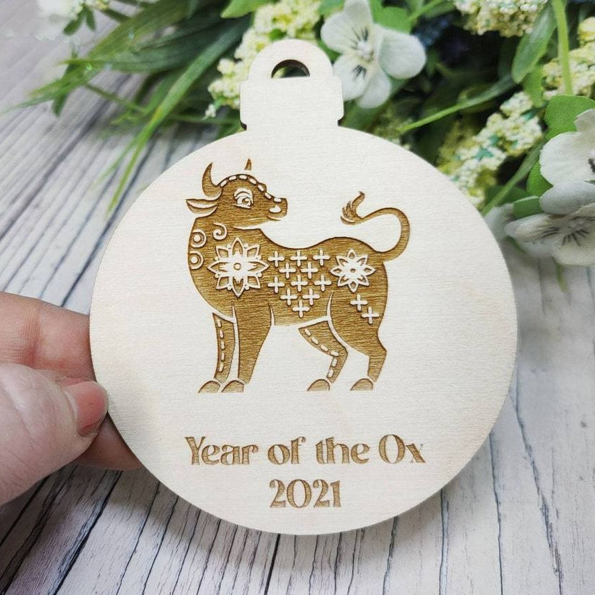 Chinese New Year Wooden Decoration