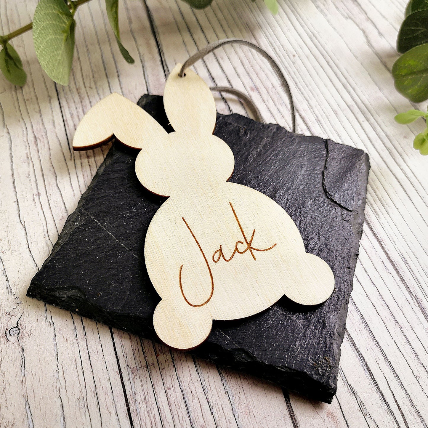 Personalised Easter Rabbit Tag