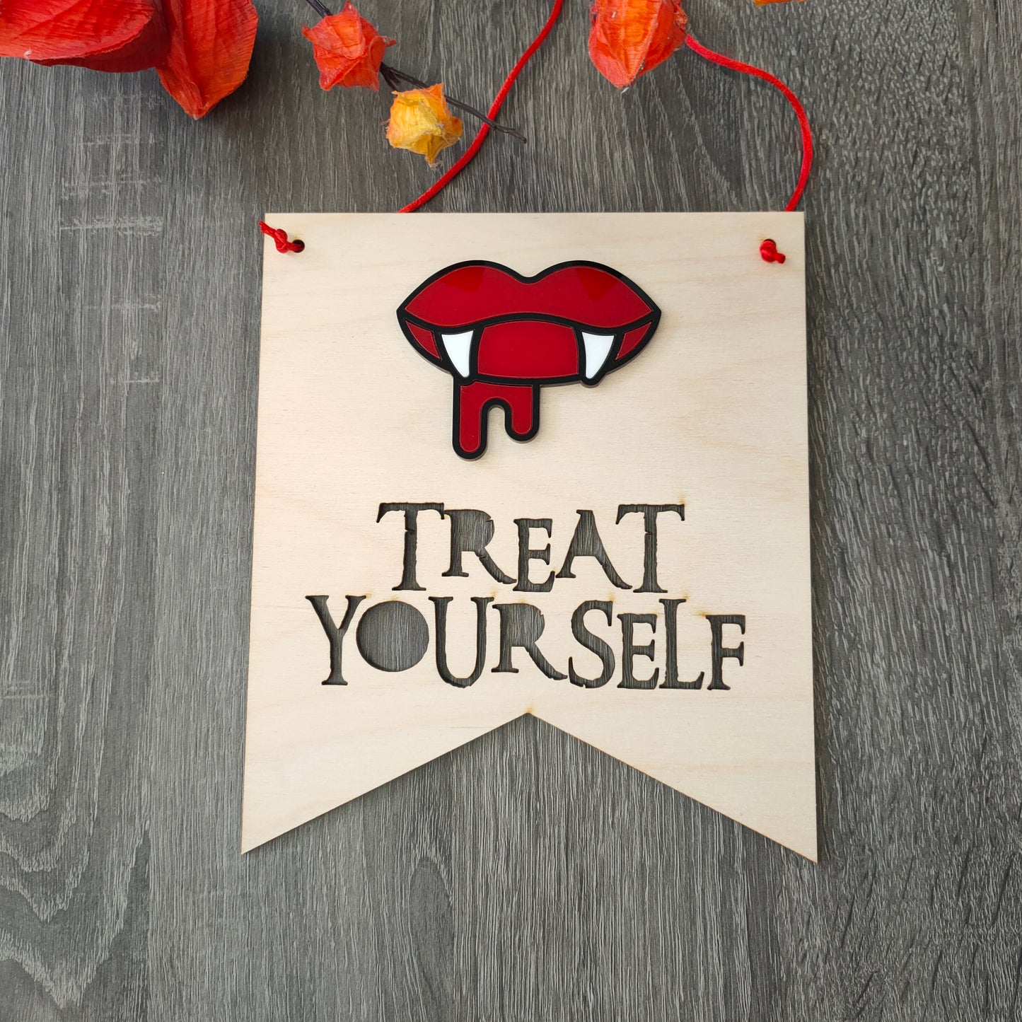 Treat Yourself Pennant